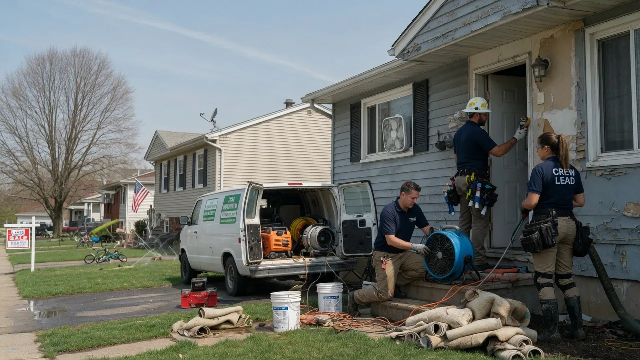 Flood Cleanup in Houghton, IA near me